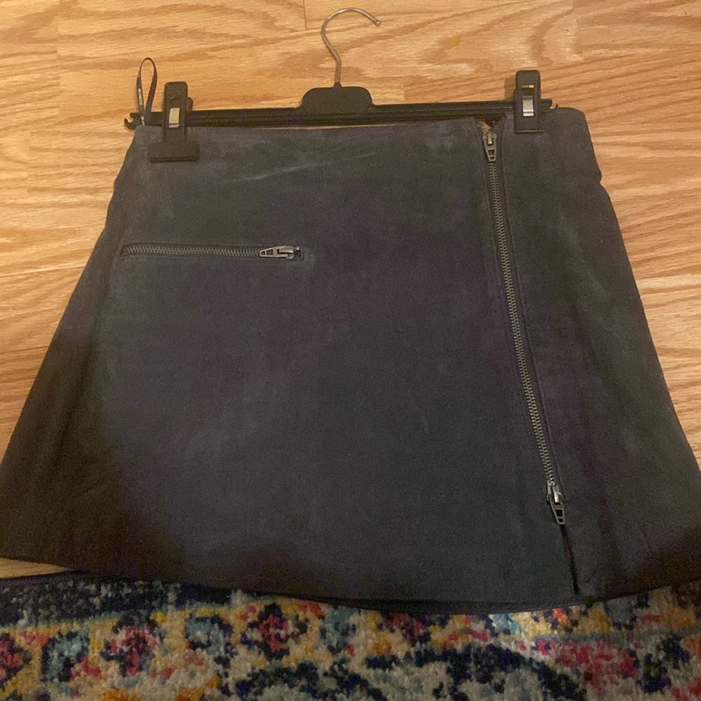 BlankNYC suede mini skirt
